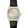 Bulova Frank Sinatra Nothing But The Best 37mm - 96B483 med champagnefarget skive og sort skinnrem