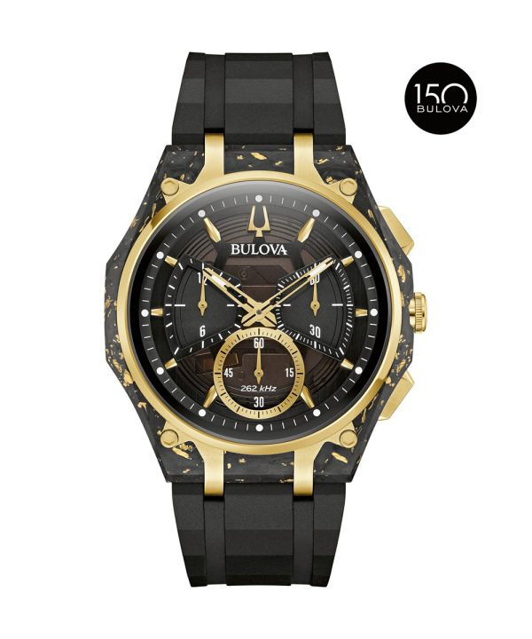 Bulova Curv Forged Carbon 44mm - 98A328