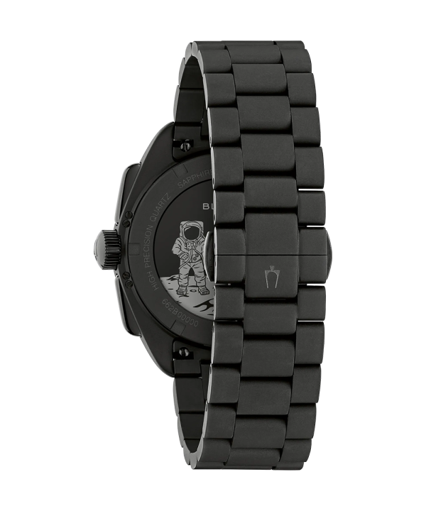 Alternative view of Bulova Lunar Pilot Black Hole 41.2mm – 98A335
