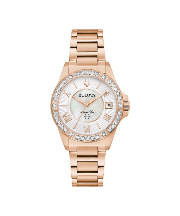 Bulova Marine Star Rose Gold 32mm - 98R295
