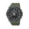 Casio Tough Solar AQ-S820W-3BVEF grønn analog digital solklokke med 100 meter vannmotstand