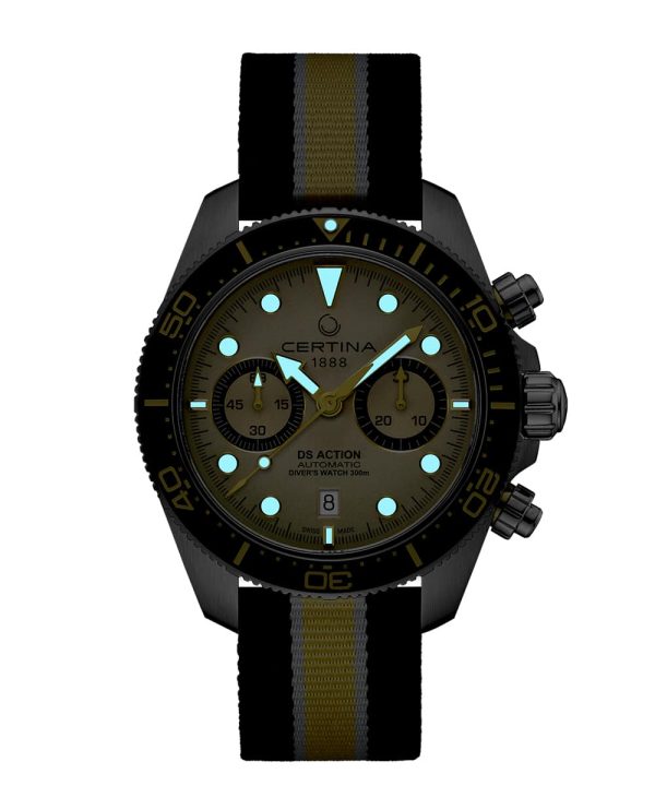 Alternative view of Certina DS Action Diver Chrono 45mm - C032.827.18.271.00