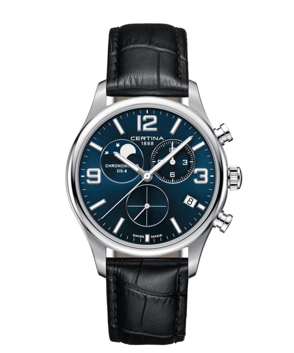 Alternative view of Certina DS-8 Moon Phase 42mm - C033.460.16.047.00