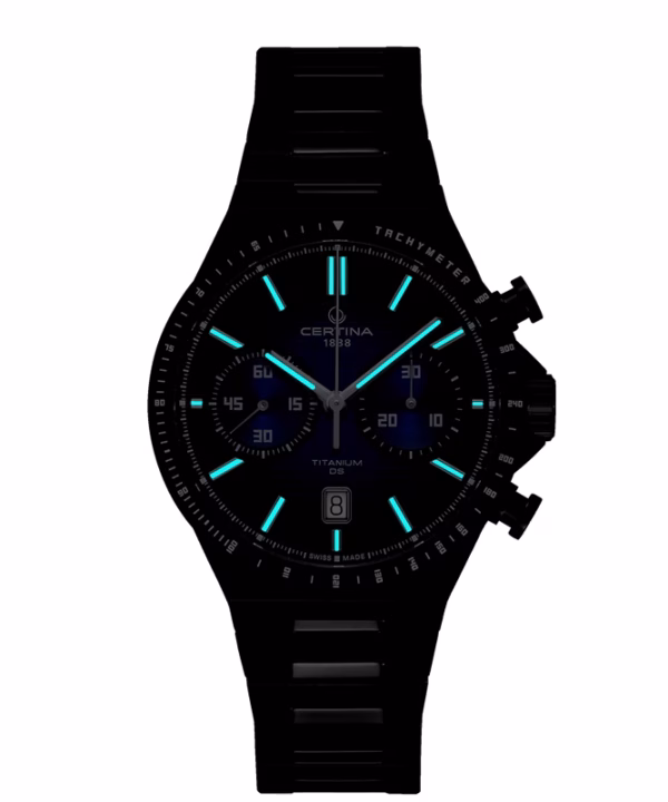 Alternative view of Certina DS-7 Chrono Auto 42mm - C043.427.44.041.00