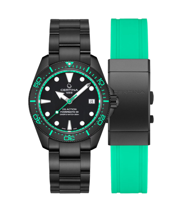 Alternative view of Certina DS Action 38mm Powermatic 80 - C048.807.33.051.01