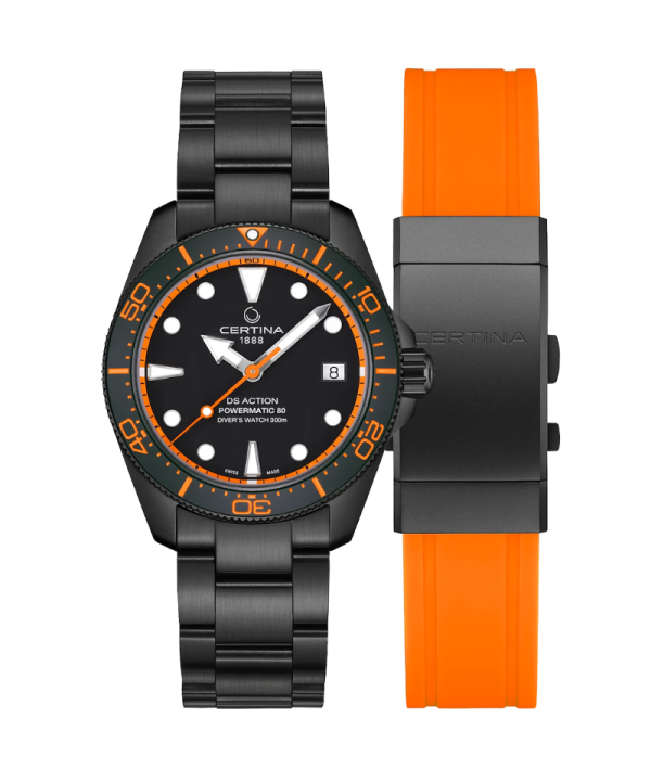 Alternative view of Certina DS Action 38mm Powermatic 80 - C048.807.33.051.02