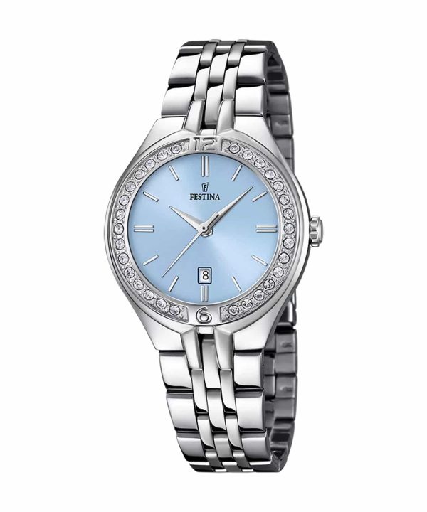 Festina Women's Blue Mademoiselle Stainless Steel Watch Bracelet 33mm - F16867-4
