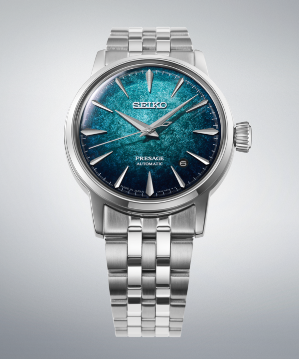 Alternative view of Seiko Presage Cocktail Time Cushed Ice "Emerald Mist" 38.5mm - HCB001J1