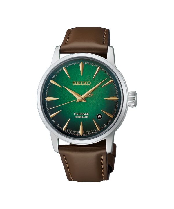Seiko Presage Cocktail Time Cushed Ice "Mint Mist" 38.5mm - HCB002J1