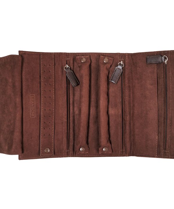 Leanschi jewellery travel pouch/brown - Bilde 3