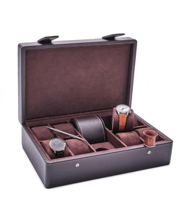 Leanschi 9 slot box with tools and magnifier - Bilde 3