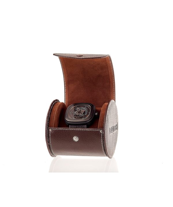 Leanschi single watch roll XL/brown - Bilde 6