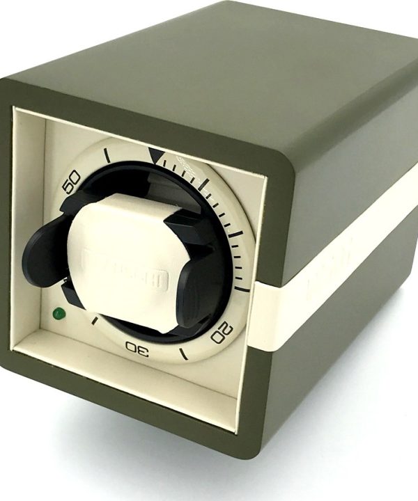 Alternative view of Leanschi single watch winder/green-beige