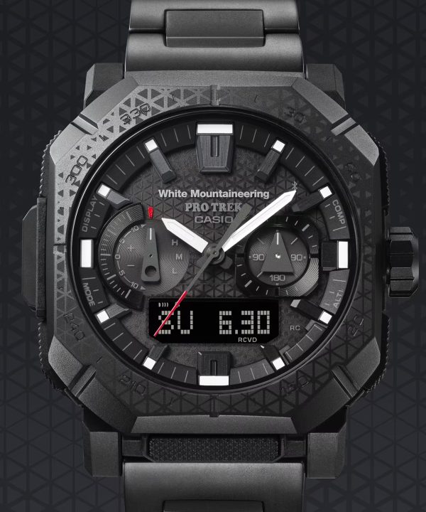 Casio Pro Trek White Mountaineering® 46mm - PRW-B1000WM-1ER - Bilde 5