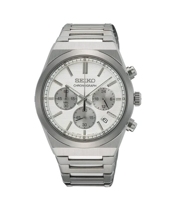 Seiko Mens Chronograph 40mm - SSB451P1