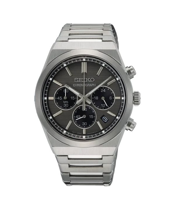 Seiko Mens Chronograph 40mm - SSB455P1