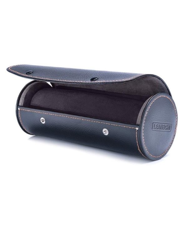 Leanschi Watch-Roll for 3-4 watches | black PU-leather - Bilde 3