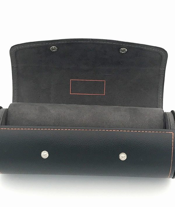 Leanschi Watch-Roll for 3-4 watches | black PU-leather - Bilde 4