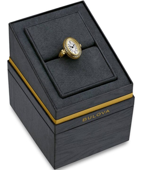 Bulova ringklokke i gaveeske